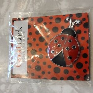 Bonnie Chance ladybug Good luck charm